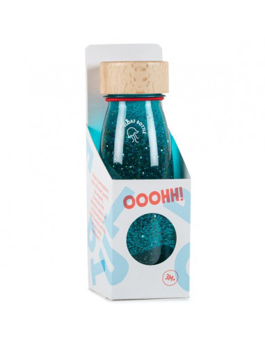 Bouteille sensorielle turquoise -... Bouteille sensorielle turquoise -...