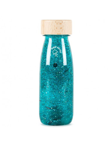 Bouteille sensorielle turquoise -...