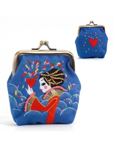 Porte monnaie coeur - Lovely Paper by...