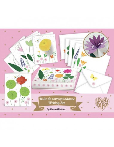 Coffret Papeterie et Scrapbooking - Charlotte - Jeux créatifs de 6