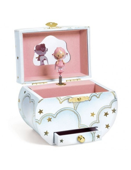 Autres accessoires de décoration La Reine Des Neiges Coffret à bijoux  musical Frozen rose et bleu