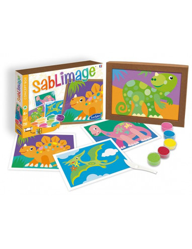 Sablimage dinosaures - Sentosphère Sablimage dinosaures - Sentosphère