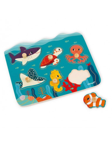 Puzzle Animaux marins - Janod