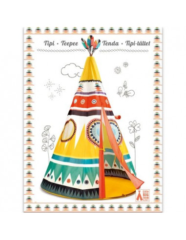 Tipi multicolore - Djeco Tipi multicolore - Djeco