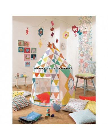 Cabane multicolore - Djeco Cabane multicolore - Djeco