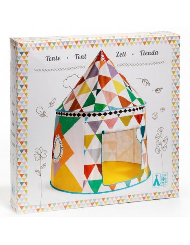 Cabane multicolore - Djeco Cabane multicolore - Djeco