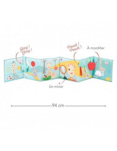 Livre à déplier Sophie la girafe Livre à déplier Sophie la girafe