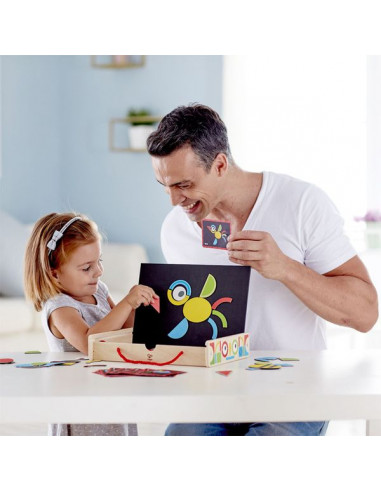 Coffret artistique magnétique - Hape Coffret artistique magnétique - Hape