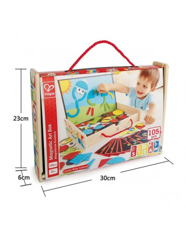Coffret artistique magnétique - Hape Coffret artistique magnétique - Hape