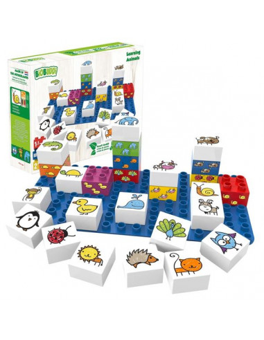 Blocs de construction animaux - Biobuddi