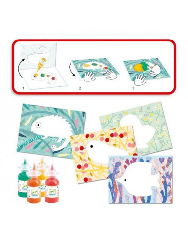 Peinture petite barbouille - Djeco Peinture petite barbouille - Djeco