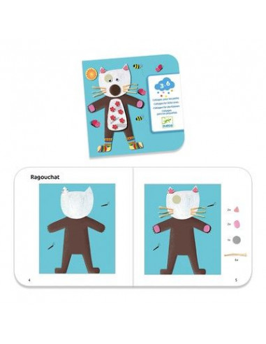 Collage pour les petits - Djeco Collage pour les petits - Djeco
