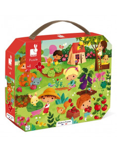 Puzzle potager 36 pièces -...