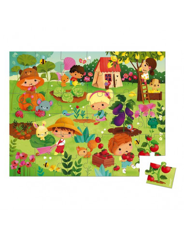 Puzzle potager 36 pièces - Janod Puzzle potager 36 pièces - Janod