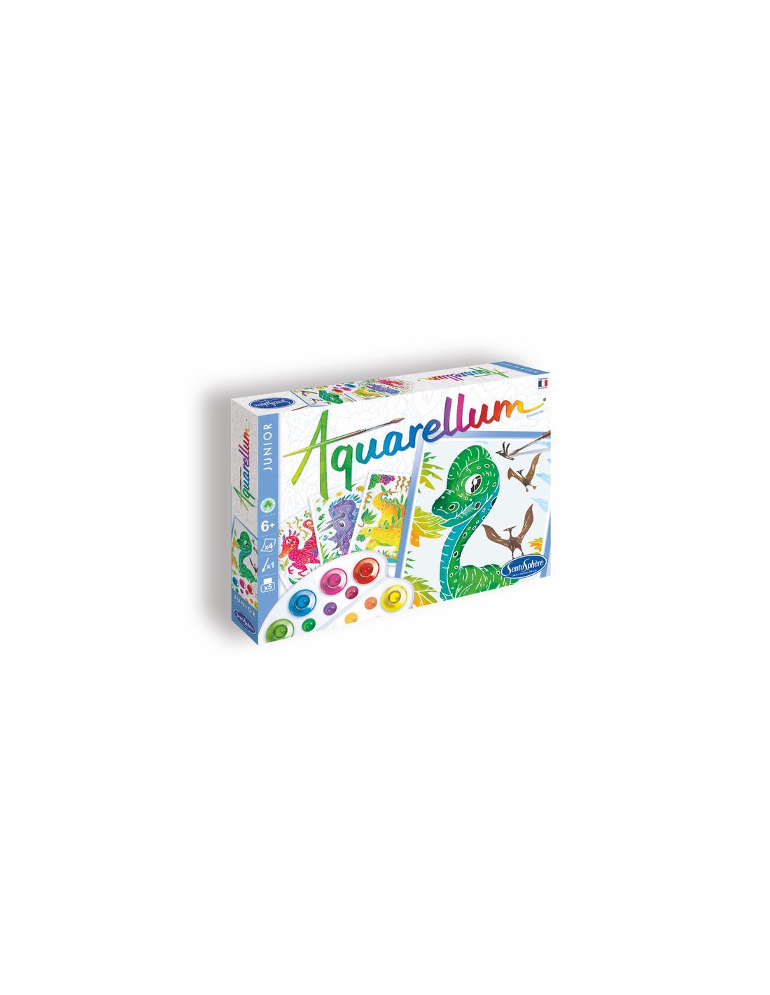 Aquarellum Junior Dinosaures - Sentosphère - Loisir Créatif Boutique  Tropfastoche.com