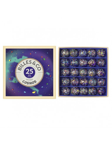 Coffret de 25 billes Cosmos - Billes...