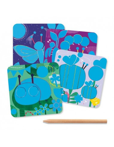 Cartes à gratter toutes petites bêtes... Cartes à gratter toutes petites bêtes...