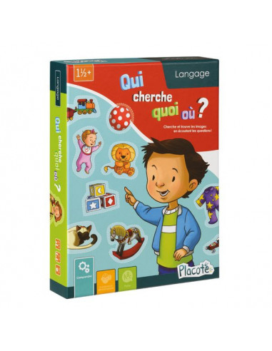 Jeu Qui cherche quoi où? - Placote