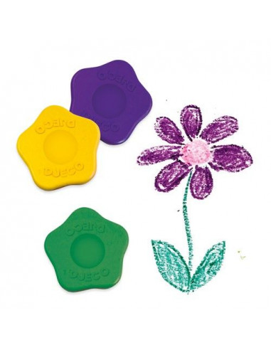 12 crayons fleurs pour les petits -... 12 crayons fleurs pour les petits -...