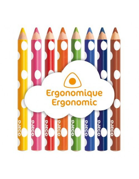 Crayons Bebe, Crayon De Couleurs Enfants, petits Crayons