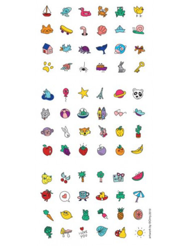 Gommettes pour les ongles Happy nails... Gommettes pour les ongles Happy nails...