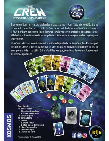 Jeu The crew Mission Sous-Marine - iello Jeu The crew Mission Sous-Marine - iello