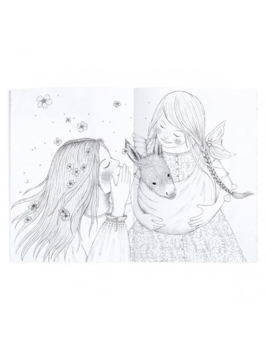 Cahier de coloriage Les Rosalies -... Cahier de coloriage Les Rosalies -...