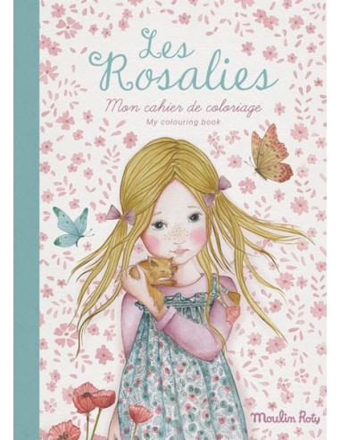 Cahier de coloriage Les Rosalies -...