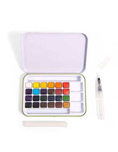 Boite aquarelle Le jardin du Moulin -... Boite aquarelle Le jardin du Moulin -...