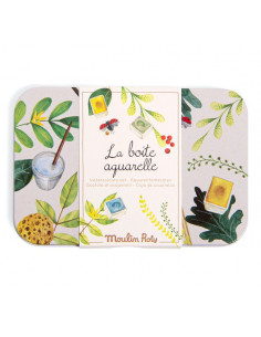Boite aquarelle Le jardin...