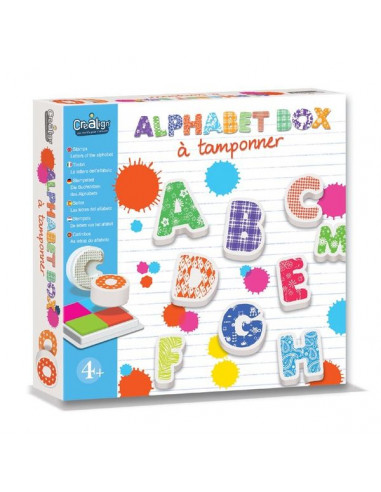 Alphabet box à tamponner - CréaLign'