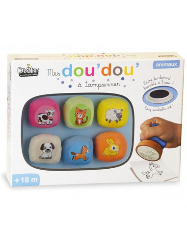 Coffret Dou'dou' animaux à tamponner...