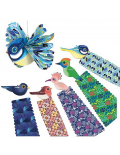 Pliages éventails oiseaux... 2