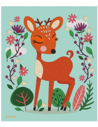 10 tableaux sable animaux de la forêt... 10 tableaux sable animaux de la forêt...