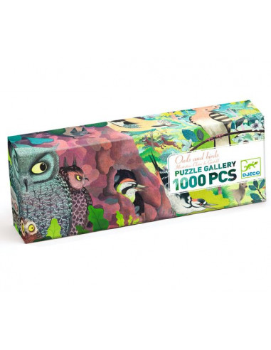 Puzzle gallery Owls and birds 1000...