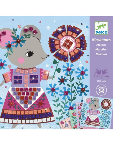 Mosaïques Lovely pets - Djeco Mosaïques Lovely pets - Djeco