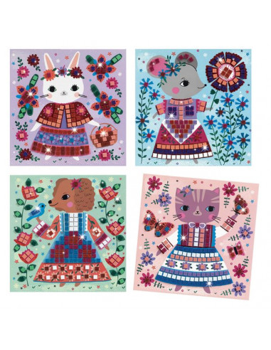Mosaïques Lovely pets - Djeco Mosaïques Lovely pets - Djeco