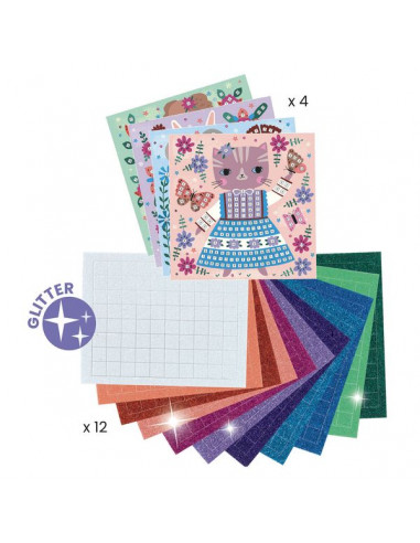 Mosaïques Lovely pets - Djeco Mosaïques Lovely pets - Djeco