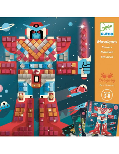 Mosaïques Space battle - Djeco Mosaïques Space battle - Djeco