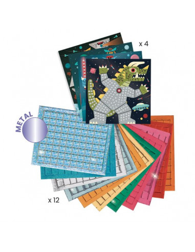 Mosaïques Space battle - Djeco Mosaïques Space battle - Djeco