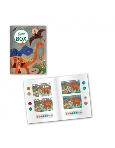 Dino Box coffret 6 activités... Dino Box coffret 6 activités...