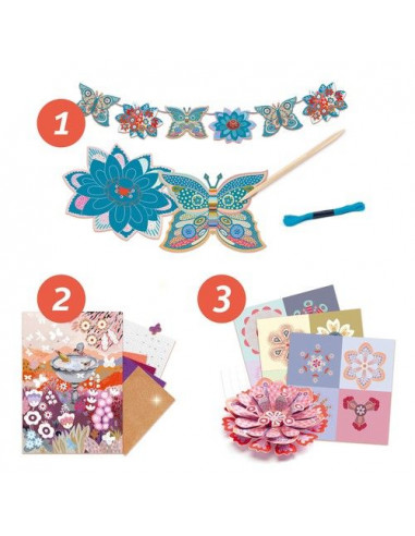 Flower box Coffret 6 activités... Flower box Coffret 6 activités...