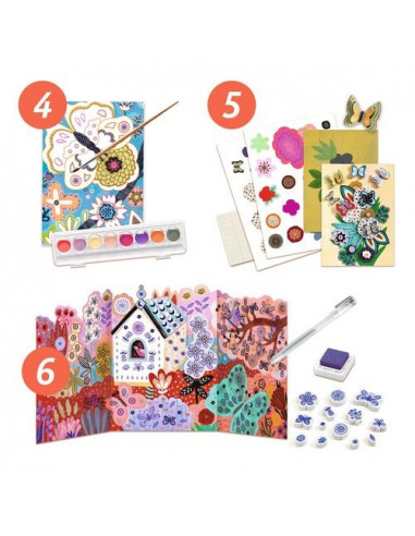 Flower box Coffret 6 activités... Flower box Coffret 6 activités...