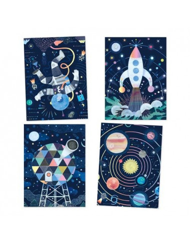 Cartes à gratter mission cosmique -... Cartes à gratter mission cosmique -...