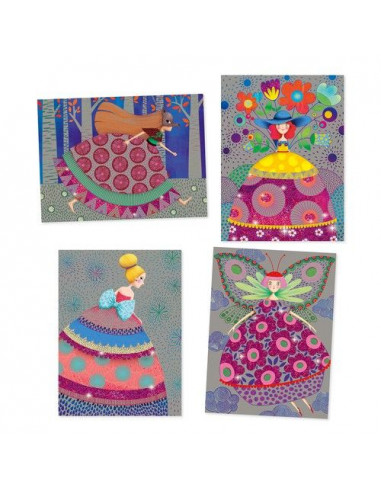 Cartes à gratter le bal des coquettes... Cartes à gratter le bal des coquettes...