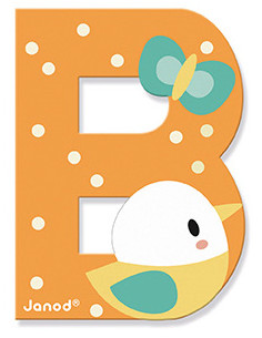 Lettre B en bois Pure - Janod 2