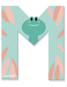 Lettre M en bois Pure - Janod 2