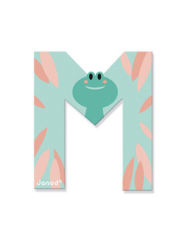 Lettre M en bois Pure - Janod Lettre M en bois Pure - Janod