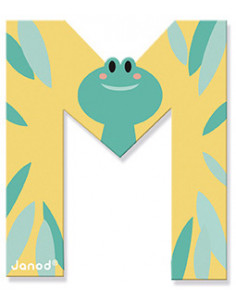 Lettre M en bois Pure - Janod