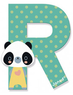 Lettre R en bois Pure - Janod 2